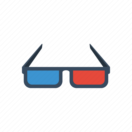 3d Cinema Glasses Transparent Free PNG