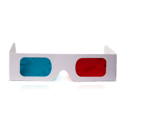 3d Cinema Glasses Transparent Image