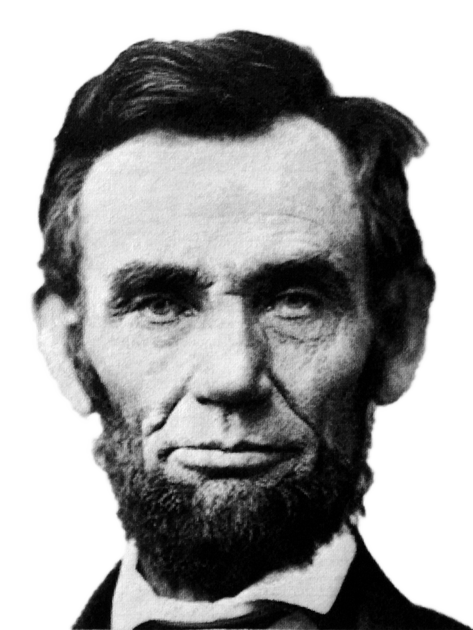 Abraham Lincoln Face Transparent Background