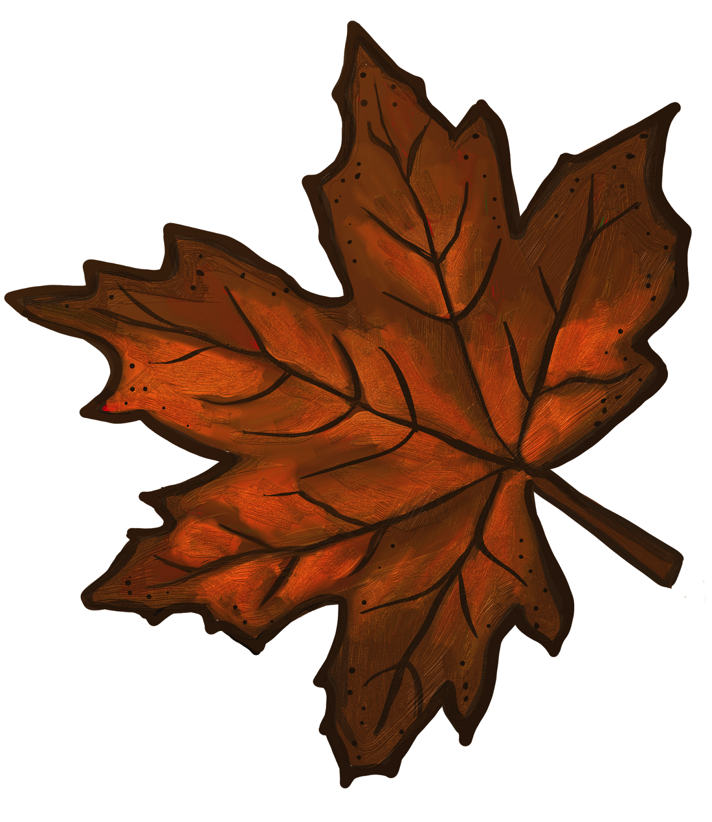 Acorn Autumn Leaves Download Free PNG