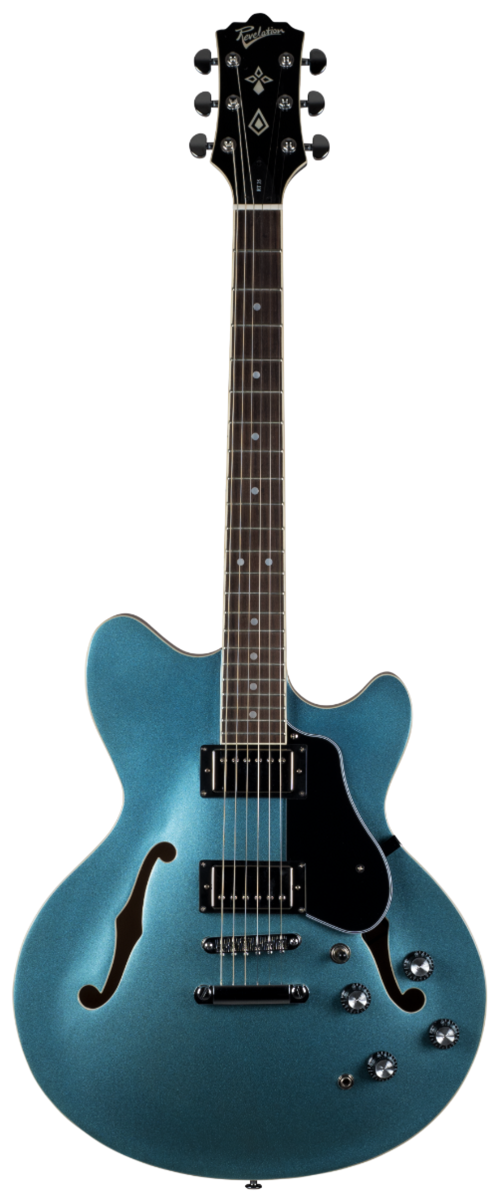 Acoustic Blue Guitar Transparent Background