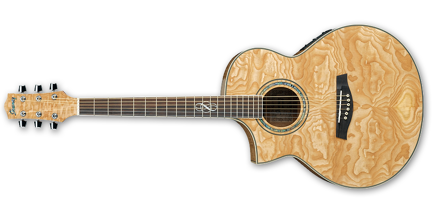 Acoustic Wood Guitar PNG Clipart Background