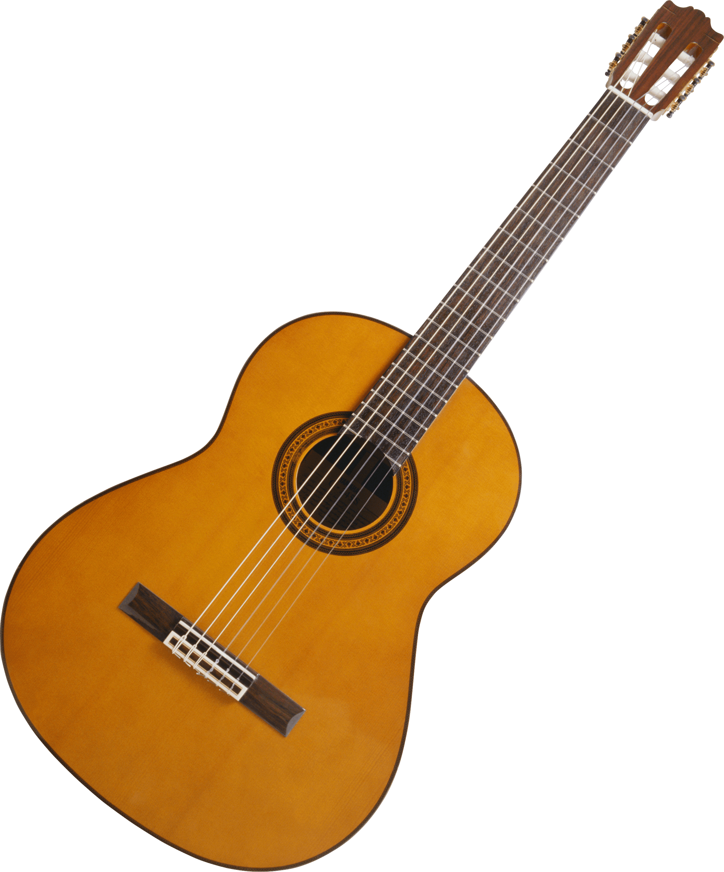 Acoustic Wood Guitar Transparent Images