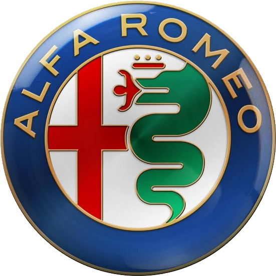 Alfa Romeo Metal Logo Transparent Image