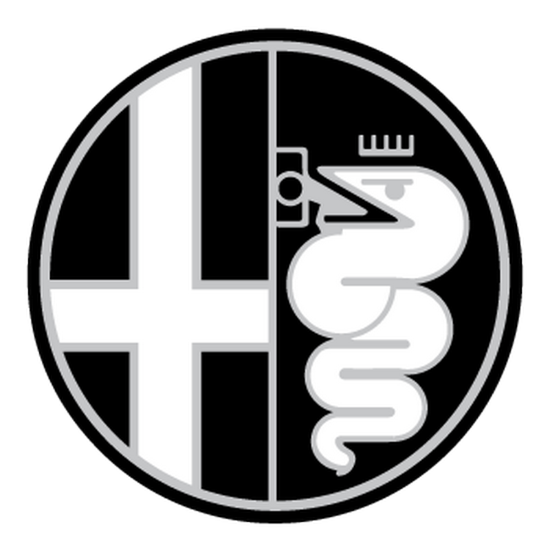 Alfa Romeo Metal Logo Transparent PNG