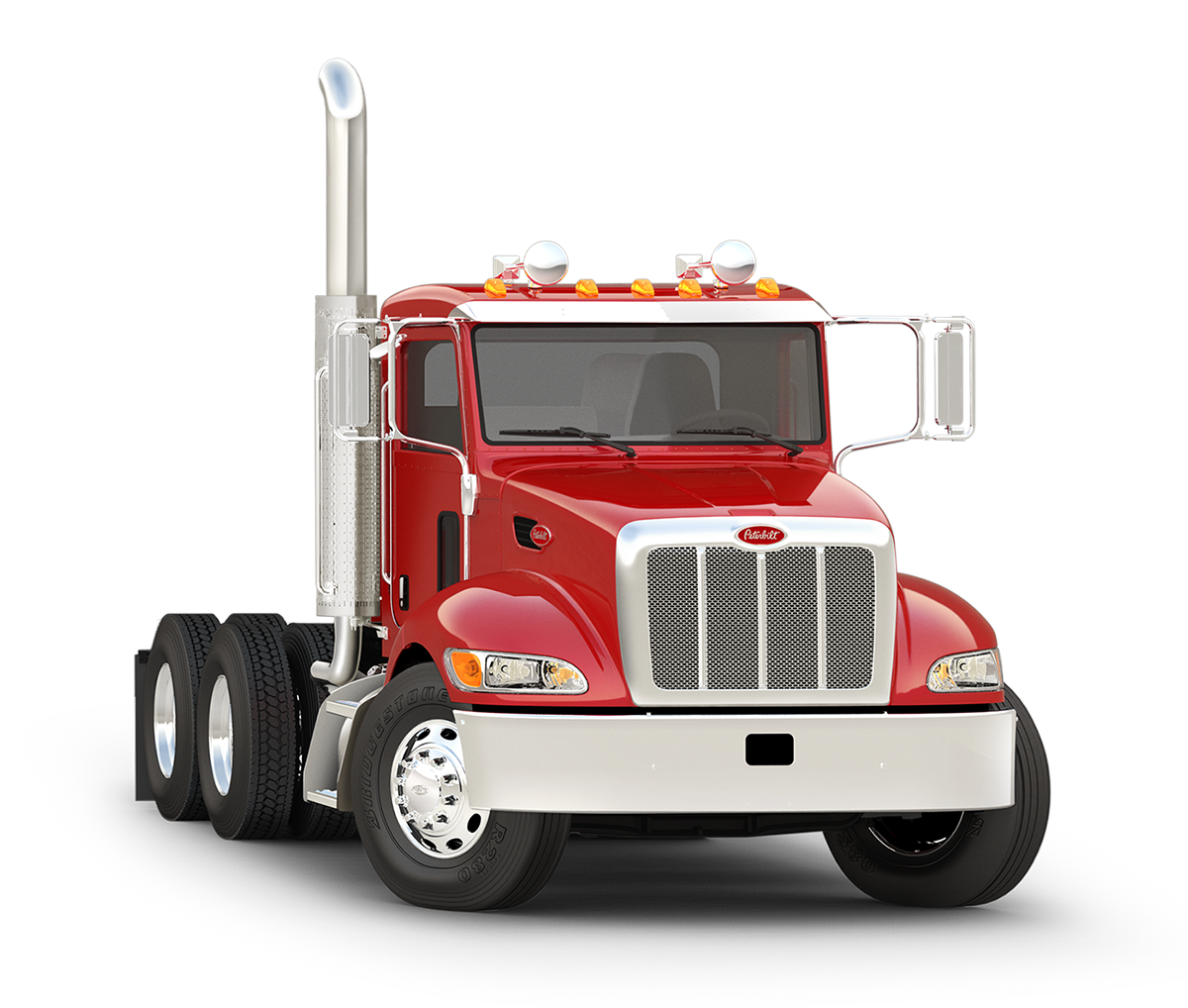American Truck Red PNG HD Quality