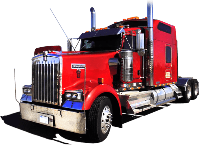 American Truck Red Transparent PNG