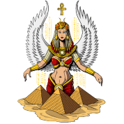 Ancient Egyptian Queen Transparent Background