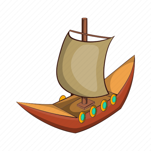 Ancient Sailing Ship Transparent Background