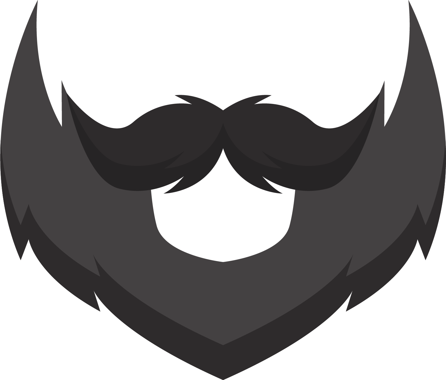 Angry Beard PNG Clipart Background
