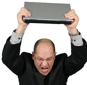 Angry Businessman PNG Clipart Background