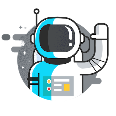 Astronaut Flying Transparent PNG