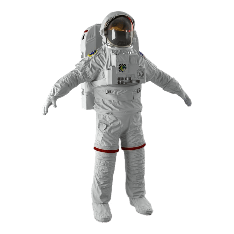 Astronaut In Space Free PNG