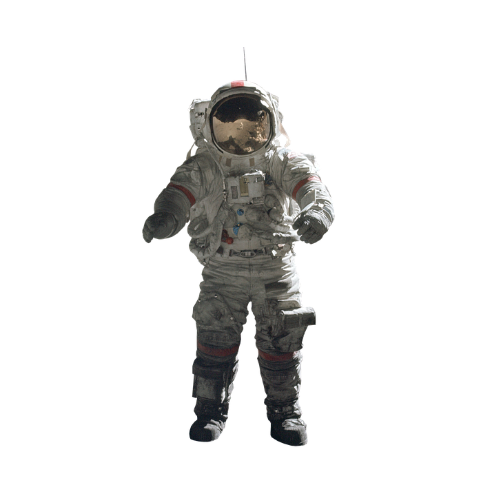 Astronaut In Space PNG Background