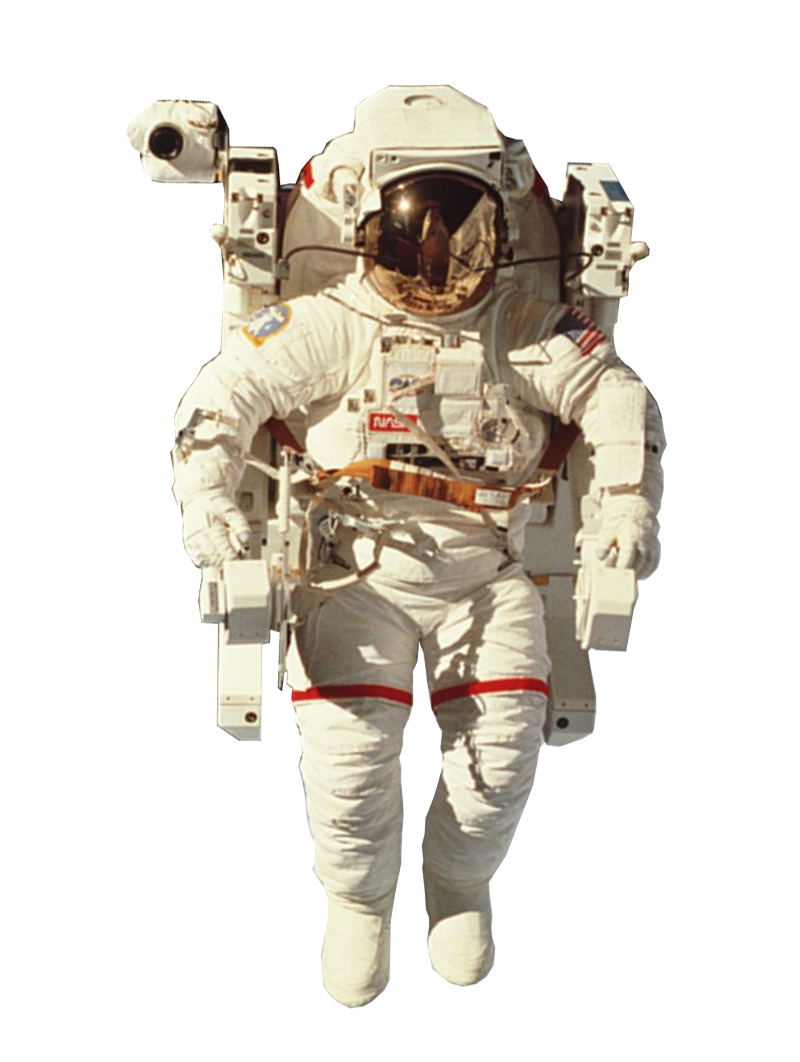 Astronaut In Space PNG Free File Download