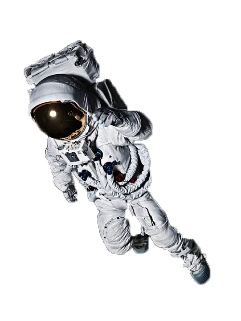Astronaut In Space PNG HD Quality
