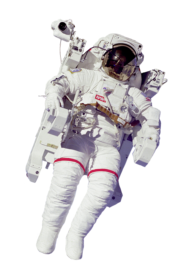 Astronaut In Space PNG Photo Image