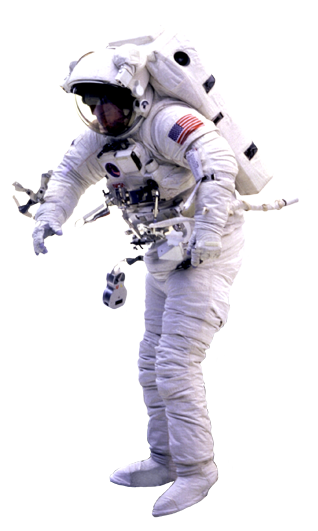 Astronaut In Space PNG Pic Background