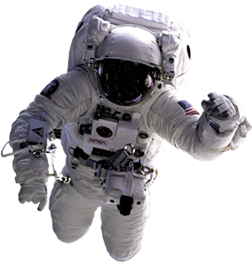 Astronaut In Space Transparent Free PNG