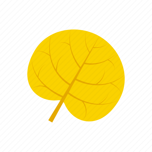 Autumn Yellow Leaf Transparent PNG