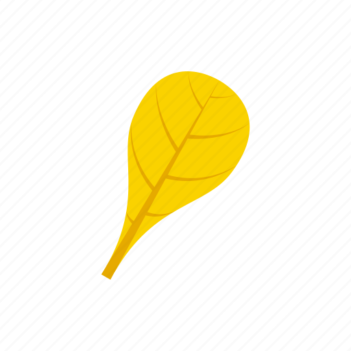 Autumn Yellowish Leaf Background PNG Image