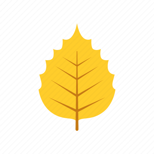 Autumn Yellowish Leaf Transparent Background