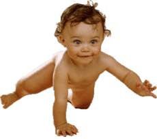 Baby Crawling Transparent Free PNG