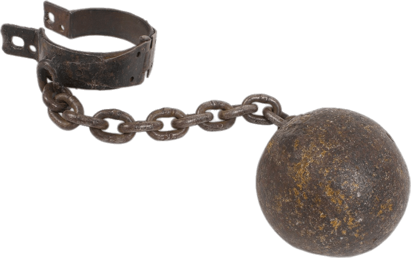 Ball And Chain Transparent Free PNG