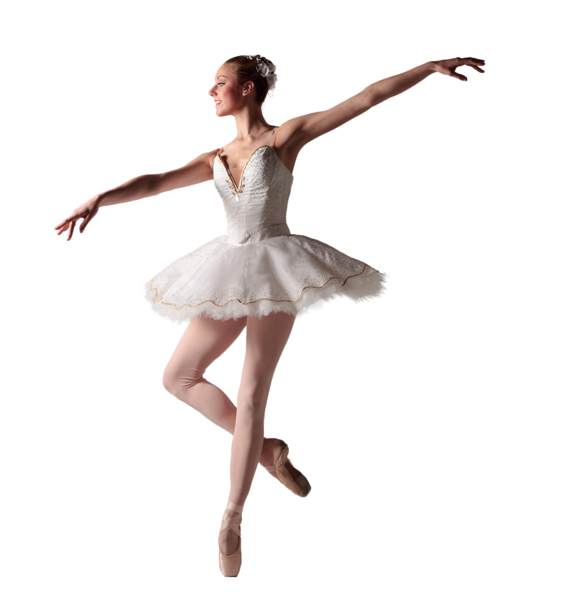 Ballet Dancer Pose Transparent PNG