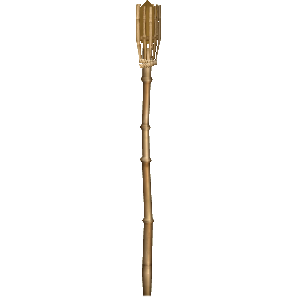 Bamboo Torch Transparent File