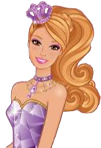 Barbie Doll Face Background PNG Image