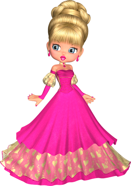Barbie Doll Face PNG Background