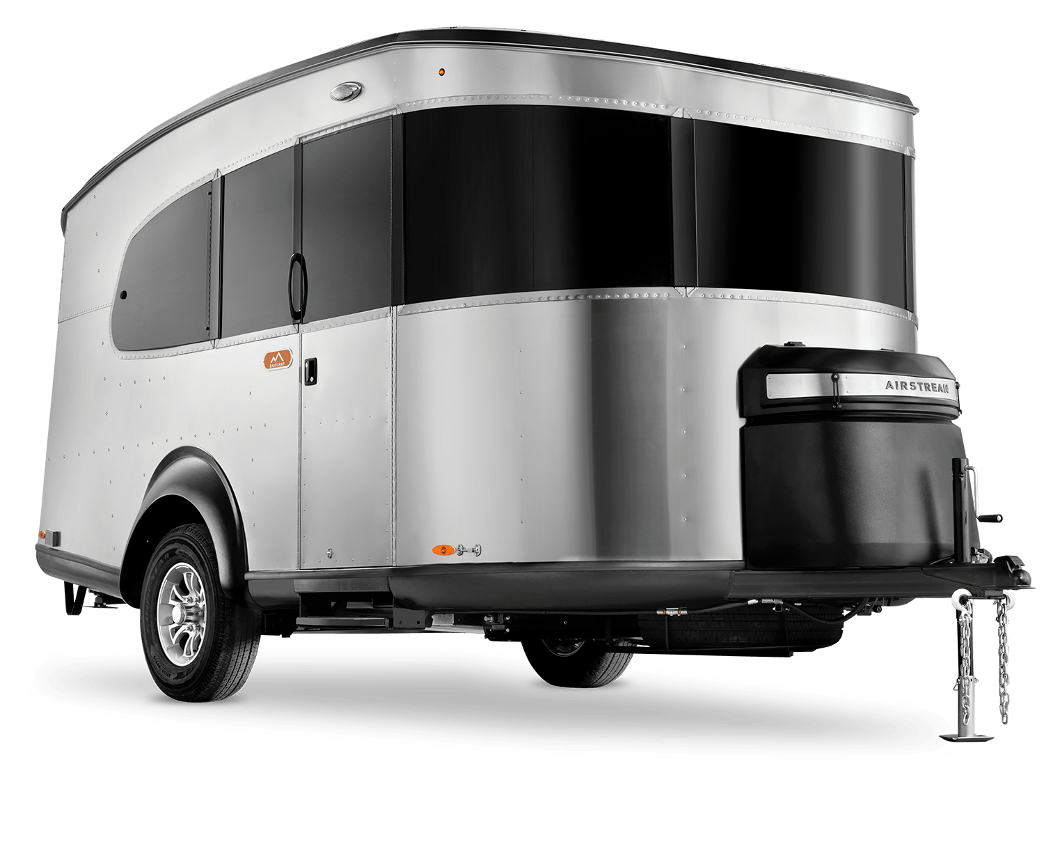 Basecamp Airstream Background PNG Image