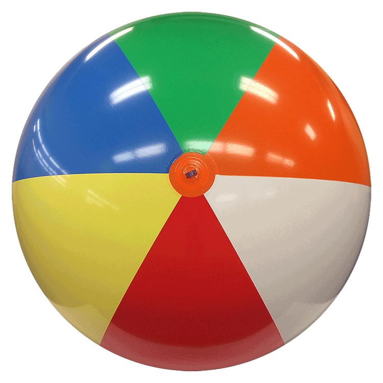 Beach Ball Plastic PNG Images HD