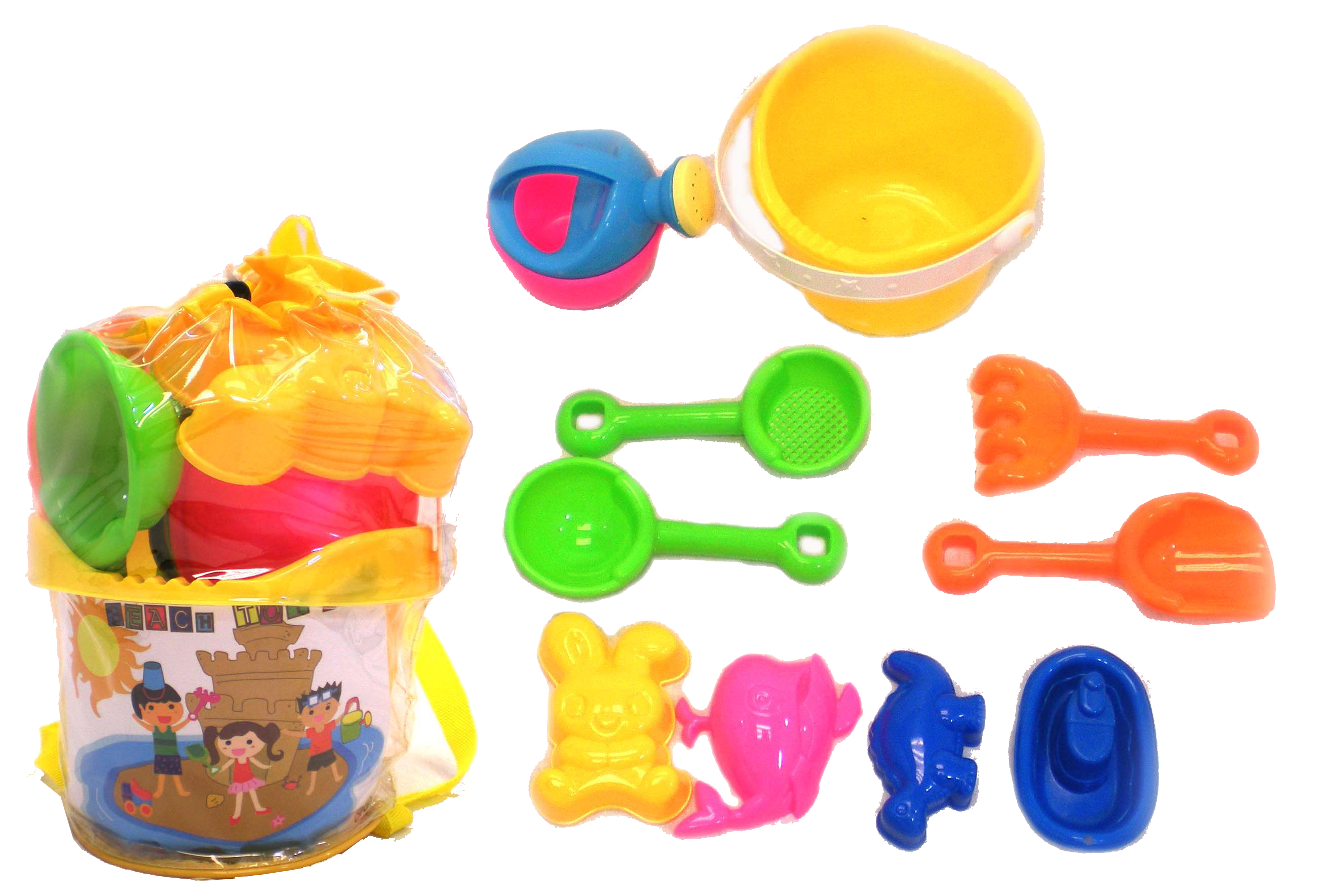 Beach Toys PNG Clipart Background