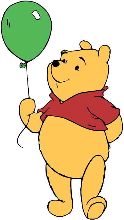 Bear With Balloons PNG HD Quality