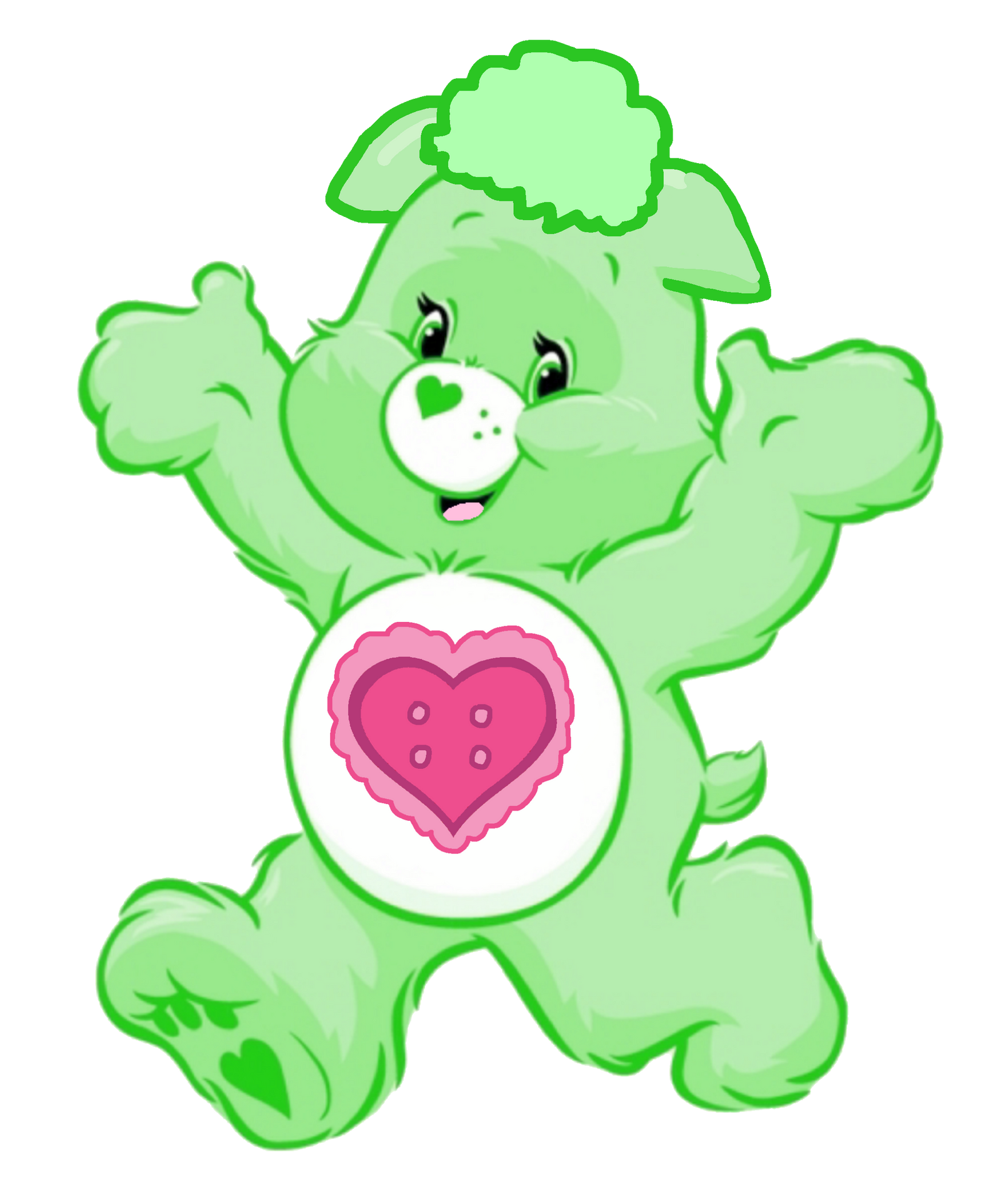 Bear With Heart Transparent PNG