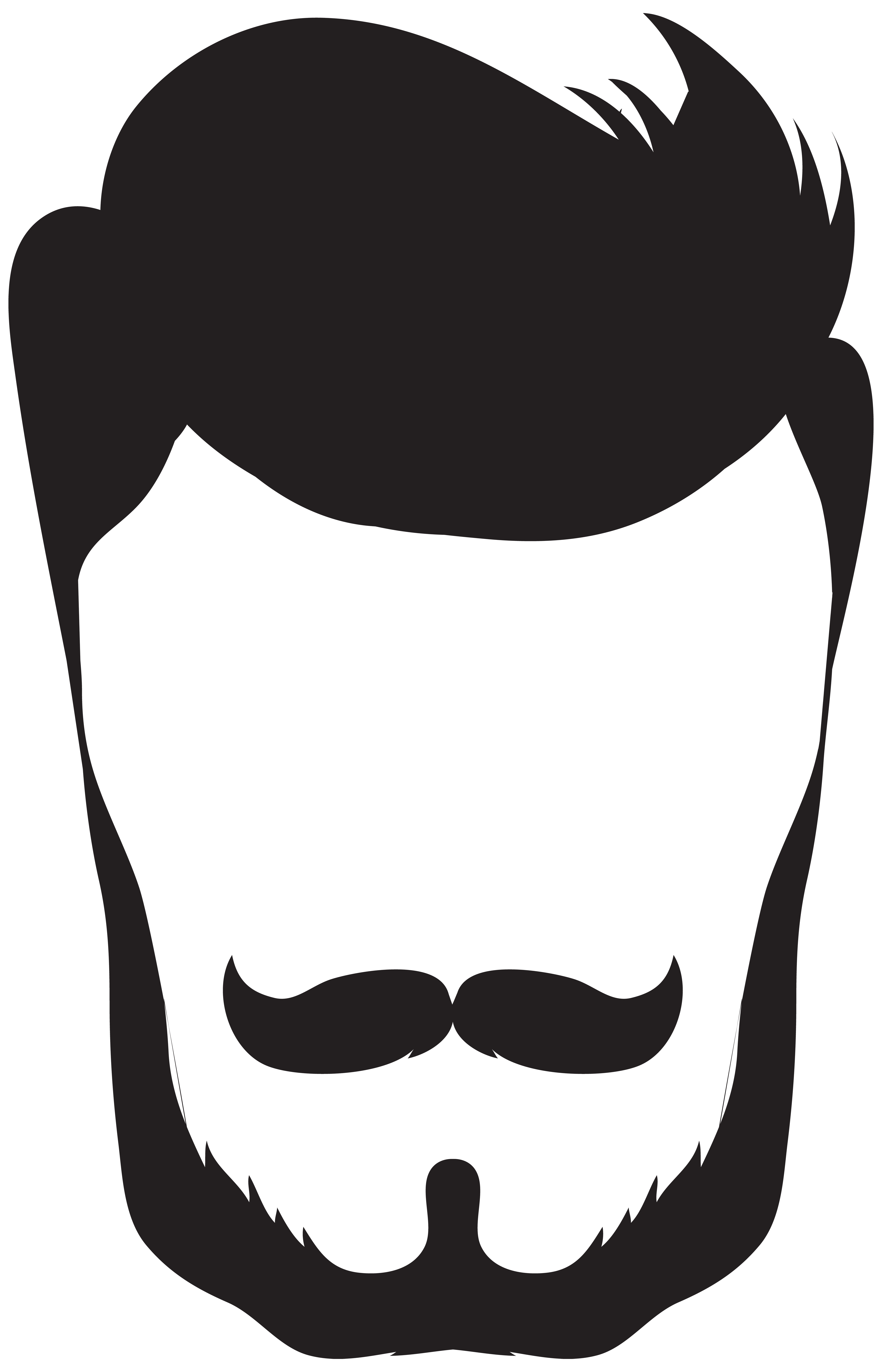 Beard And Mouth Transparent PNG
