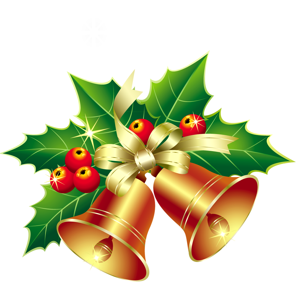 Bell Christmas Decoration PNG Background
