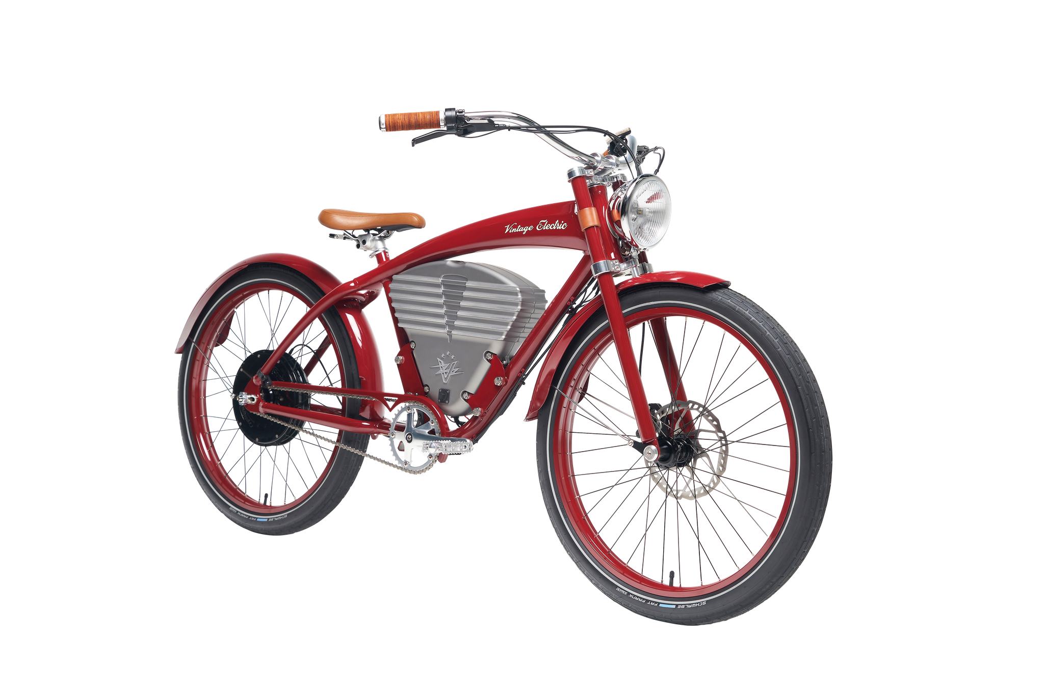 Bicycle Red Vintage Transparent PNG