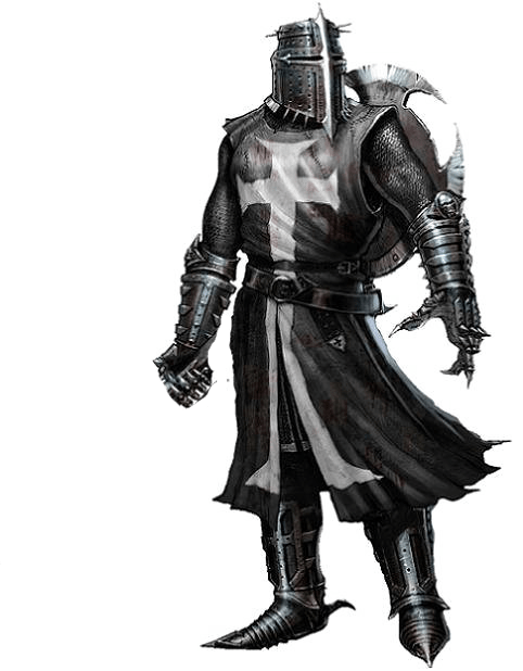 Black And White Knight PNG Images HD