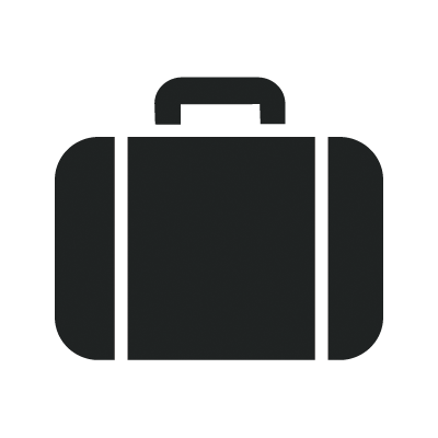 Black Briefcase PNG Images HD
