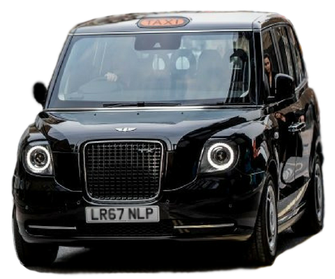Black Cab London Transparent Background