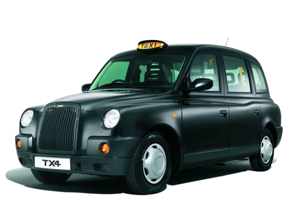 Black Cab London Transparent Image