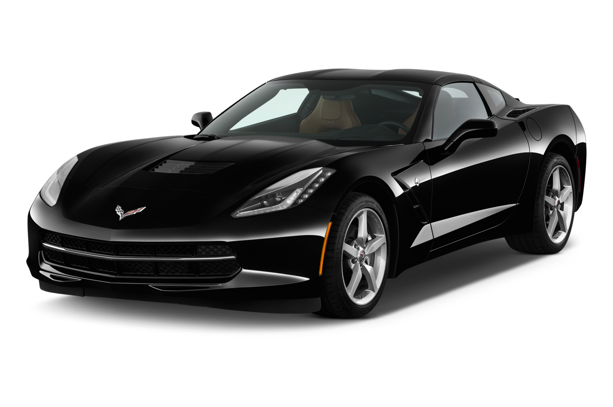 Black Corvette PNG HD Quality