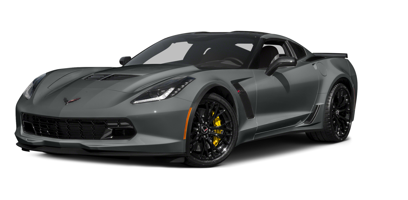 Black Corvette Transparent Image