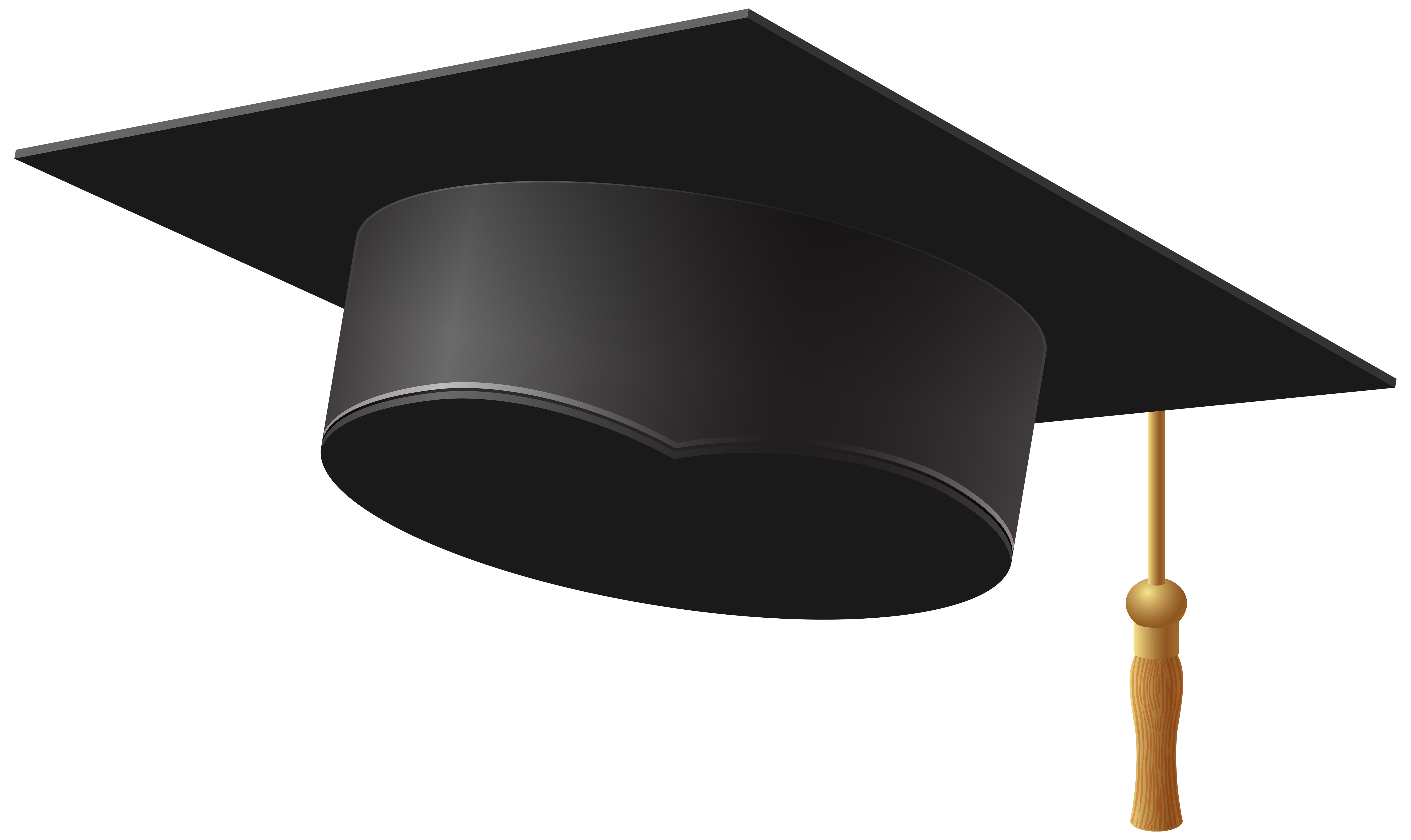 Black Graduation Hat Free PNG
