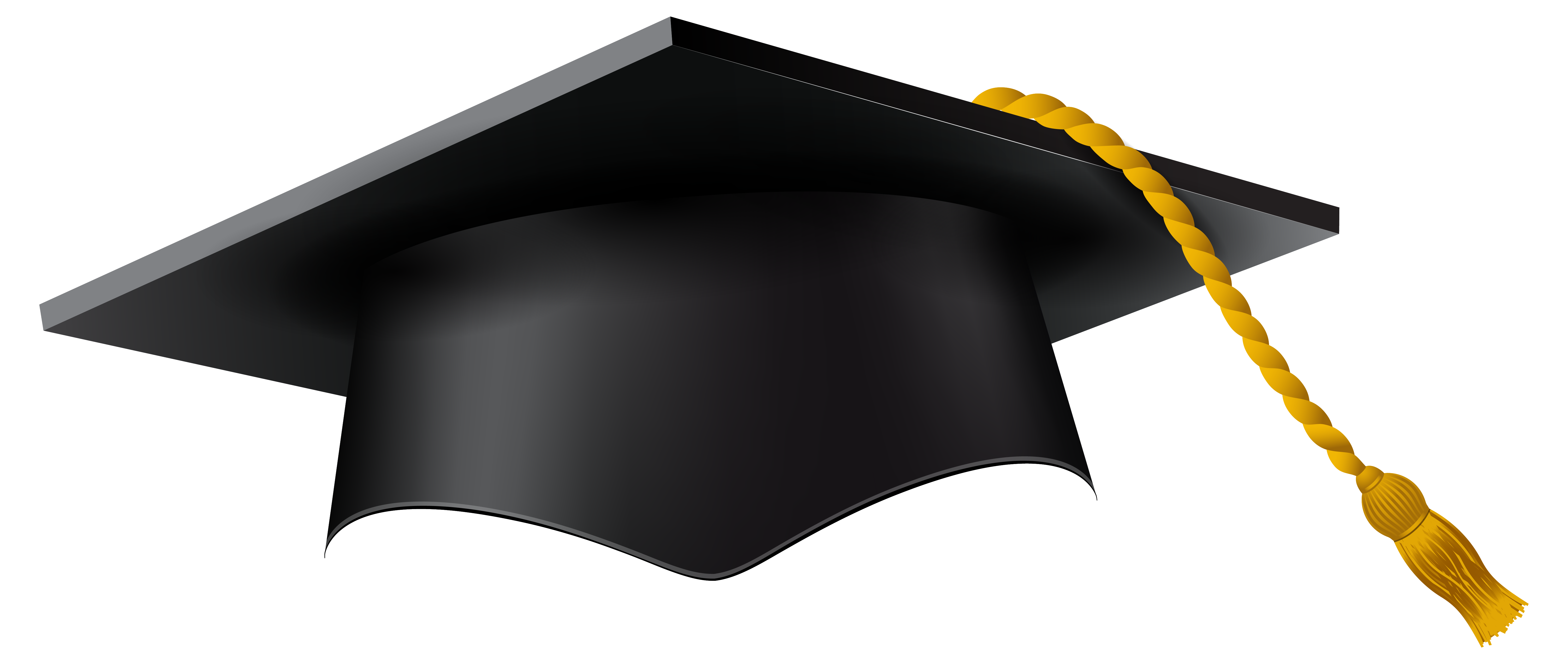 Black Graduation Hat PNG Photos