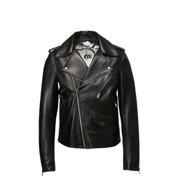 Black Leather Jacket Background PNG Image