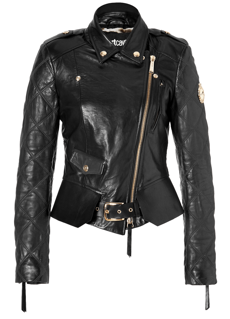 Black Leather Jacket PNG Free File Download